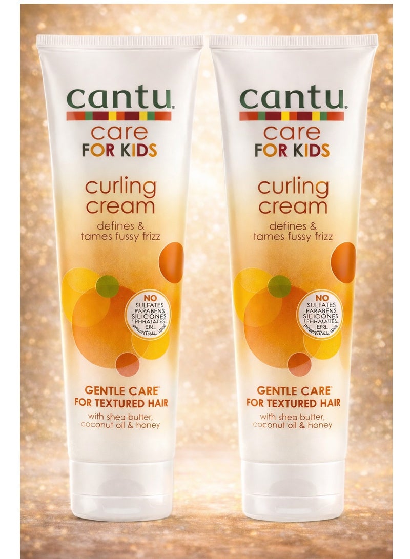 كانتو كريم كانتو للعناية بالشعر المجعد للأطفال 8 أونصة (عبوة من قطعتين) - Image 2